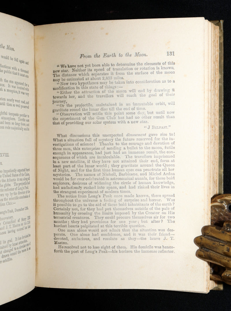 1912 Jules Verne -The Moon Voyage, From the Earth to the Moon and Round the Moon