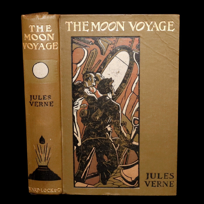 1912 Jules Verne -The Moon Voyage, From the Earth to the Moon and Round the Moon