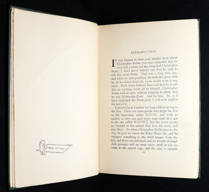 1926 Rare First Edition - Winnie-The-Pooh Illustrated by Ernest Shepard