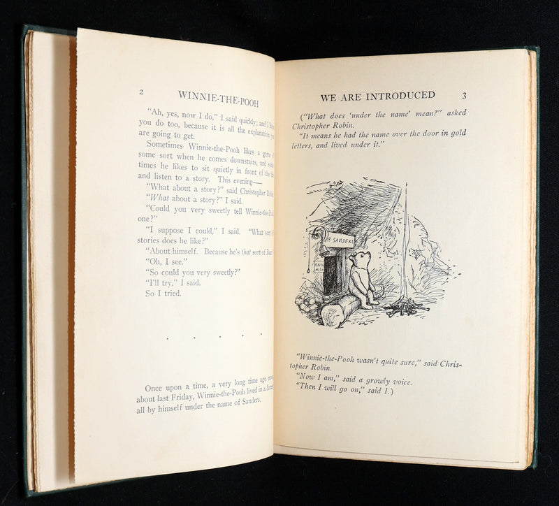 1926 Rare First Edition - Winnie-The-Pooh Illustrated by Ernest Shepard