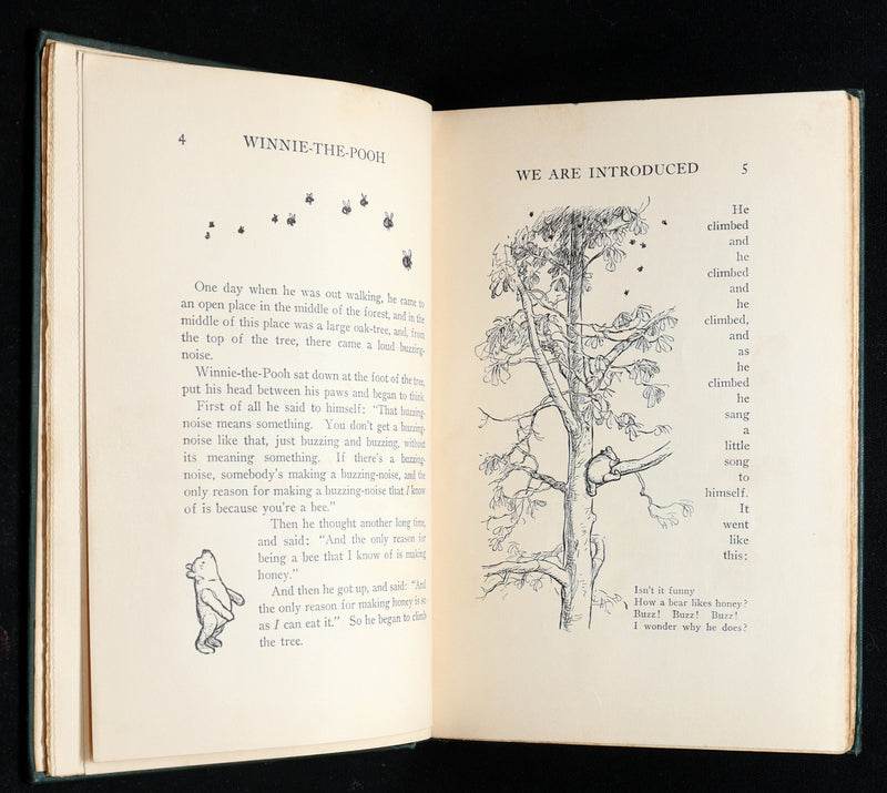 1926 Rare First Edition - Winnie-The-Pooh Illustrated by Ernest Shepard