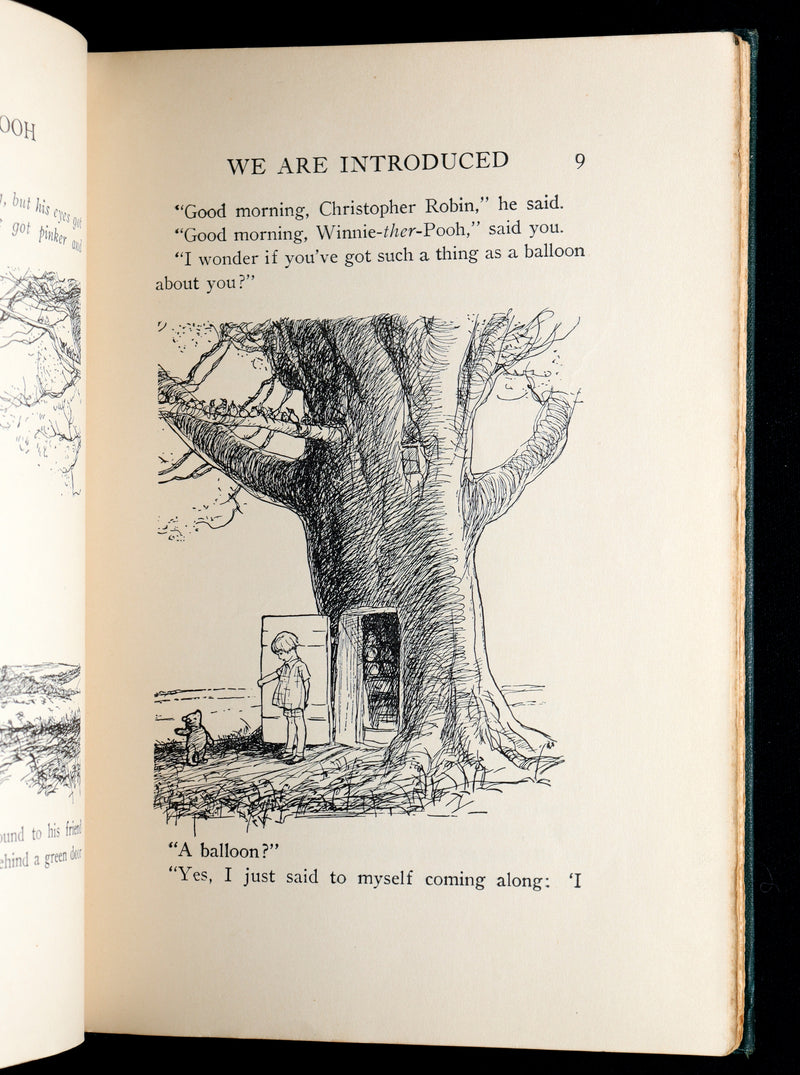 1926 Rare First Edition - Winnie-The-Pooh Illustrated by Ernest Shepard
