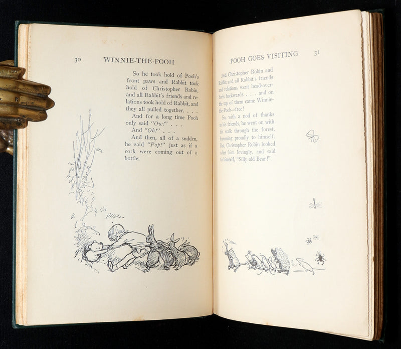 1926 Rare First Edition - Winnie-The-Pooh Illustrated by Ernest Shepard
