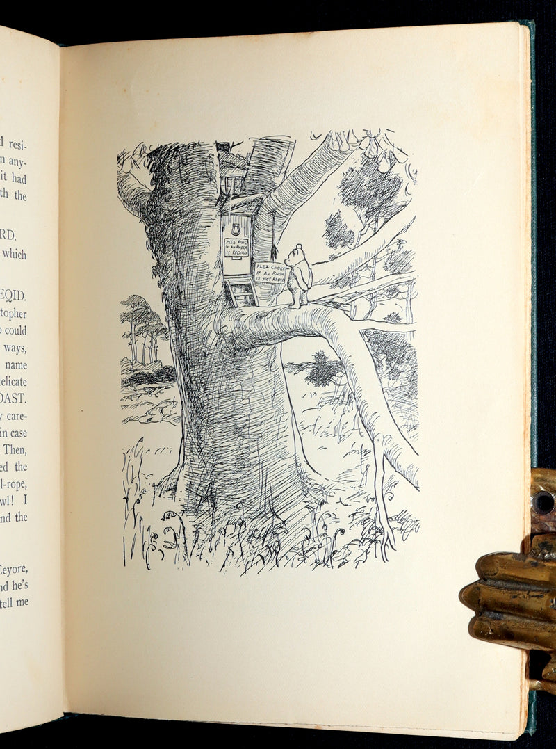 1926 Rare First Edition - Winnie-The-Pooh Illustrated by Ernest Shepard