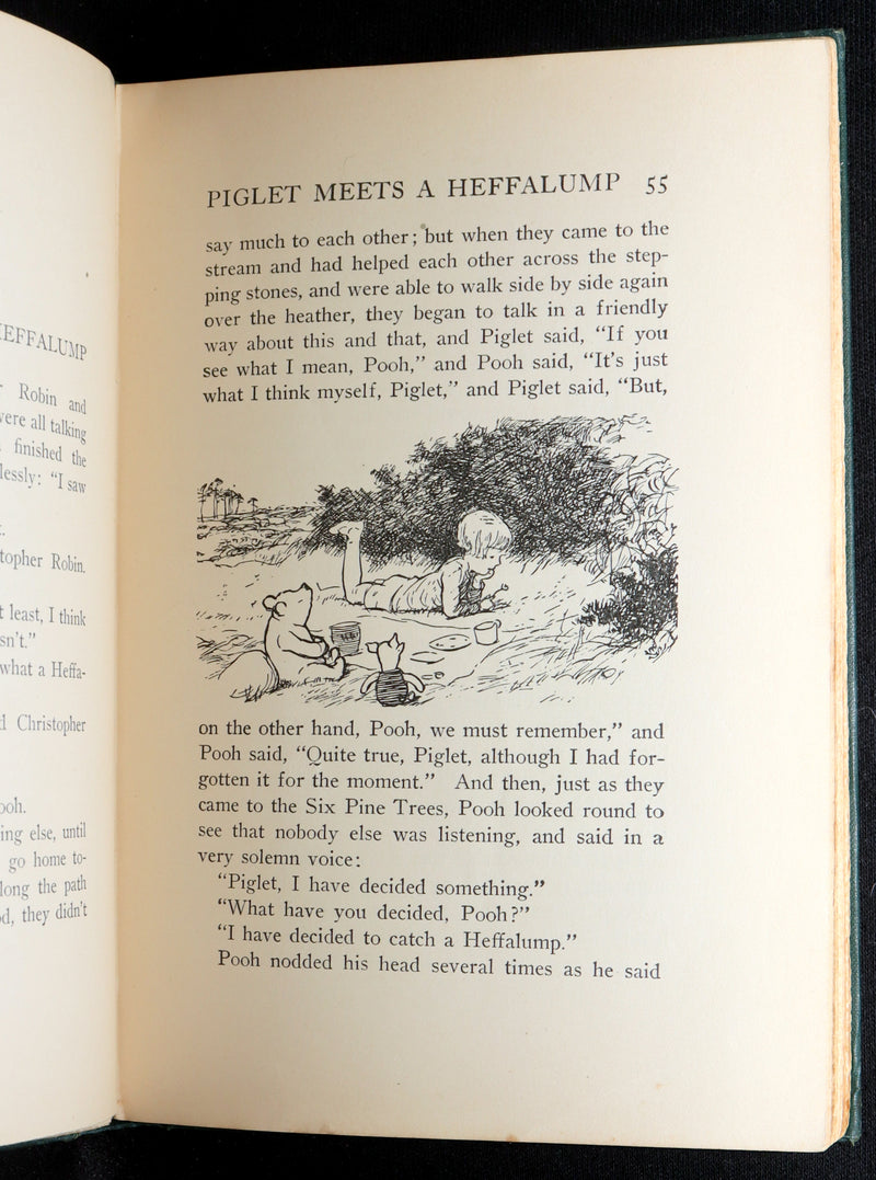 1926 Rare First Edition - Winnie-The-Pooh Illustrated by Ernest Shepard