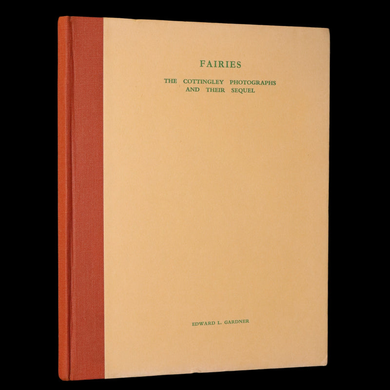 1957 Rare Book - Fairies, The Cottingley Photographs by Edward L. Gardner