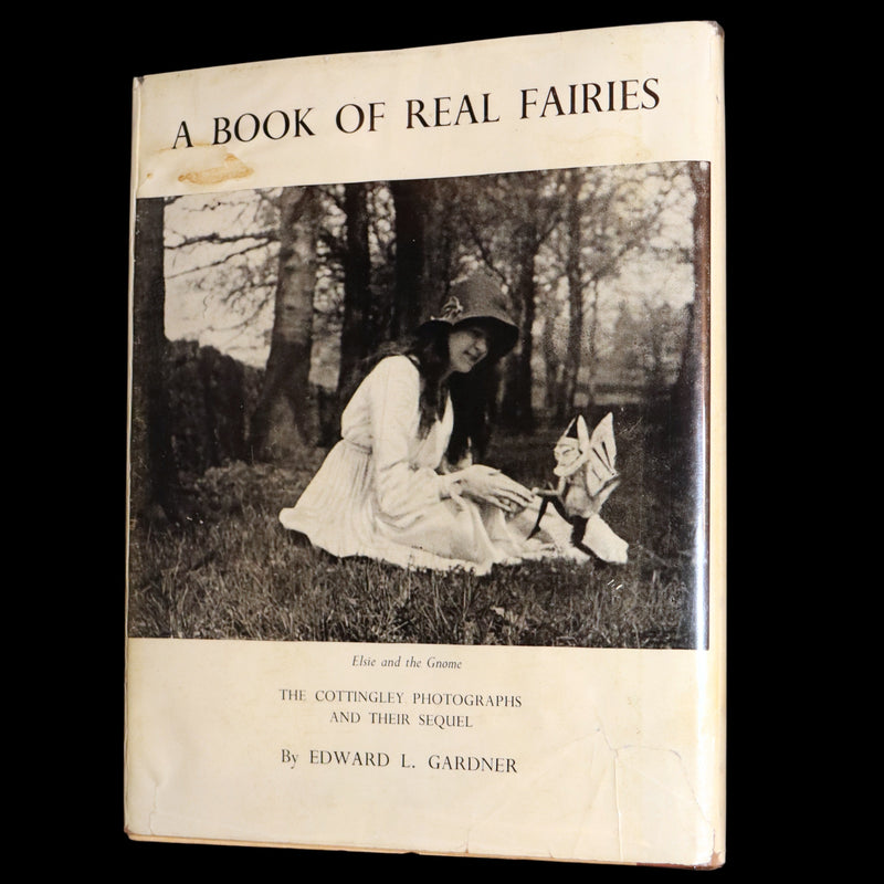1957 Rare Book - Fairies, The Cottingley Photographs by Edward L. Gardner