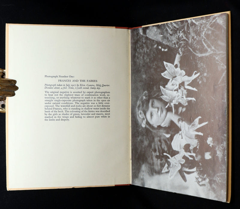 1957 Rare Book - Fairies, The Cottingley Photographs by Edward L. Gardner