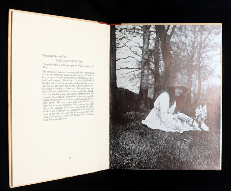 1957 Rare Book - Fairies, The Cottingley Photographs by Edward L. Gardner