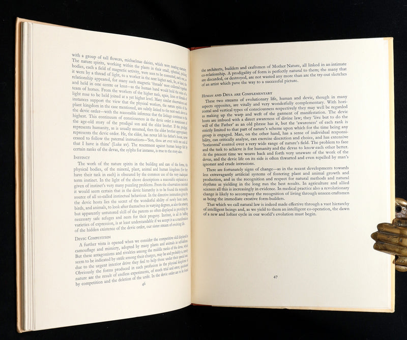 1957 Rare Book - Fairies, The Cottingley Photographs by Edward L. Gardner