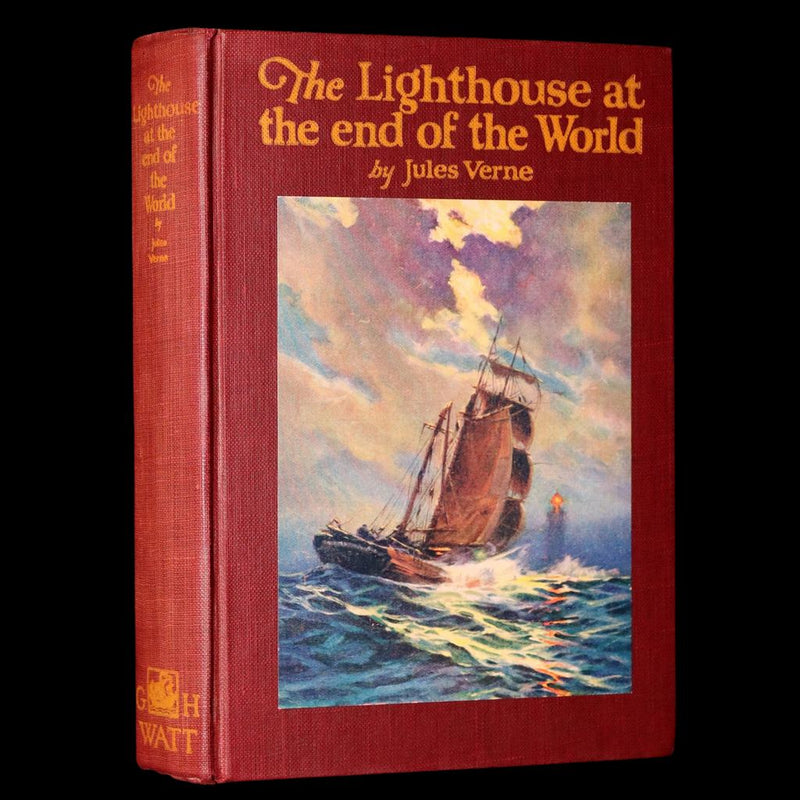 1924 Rare First US Edition - Jules Verne, The Lighthouse at the End of the World
