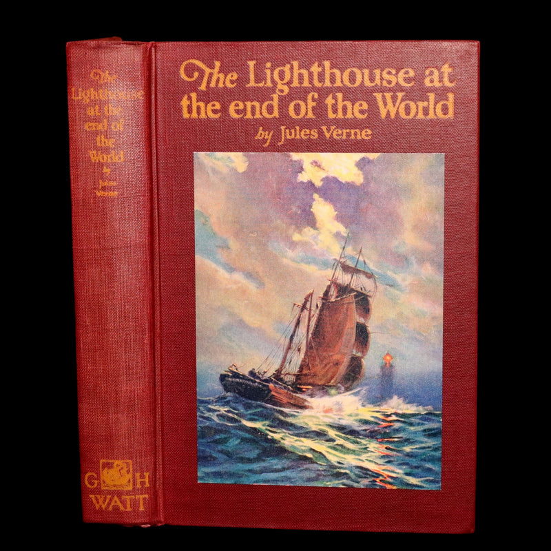 1924 Rare First US Edition - Jules Verne, The Lighthouse at the End of the World