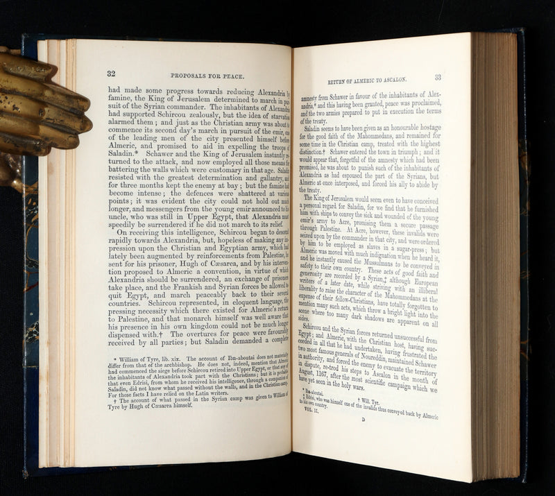 1854 Rare Book Set - History of the Life of Richard Cœur-de-Lion King of England