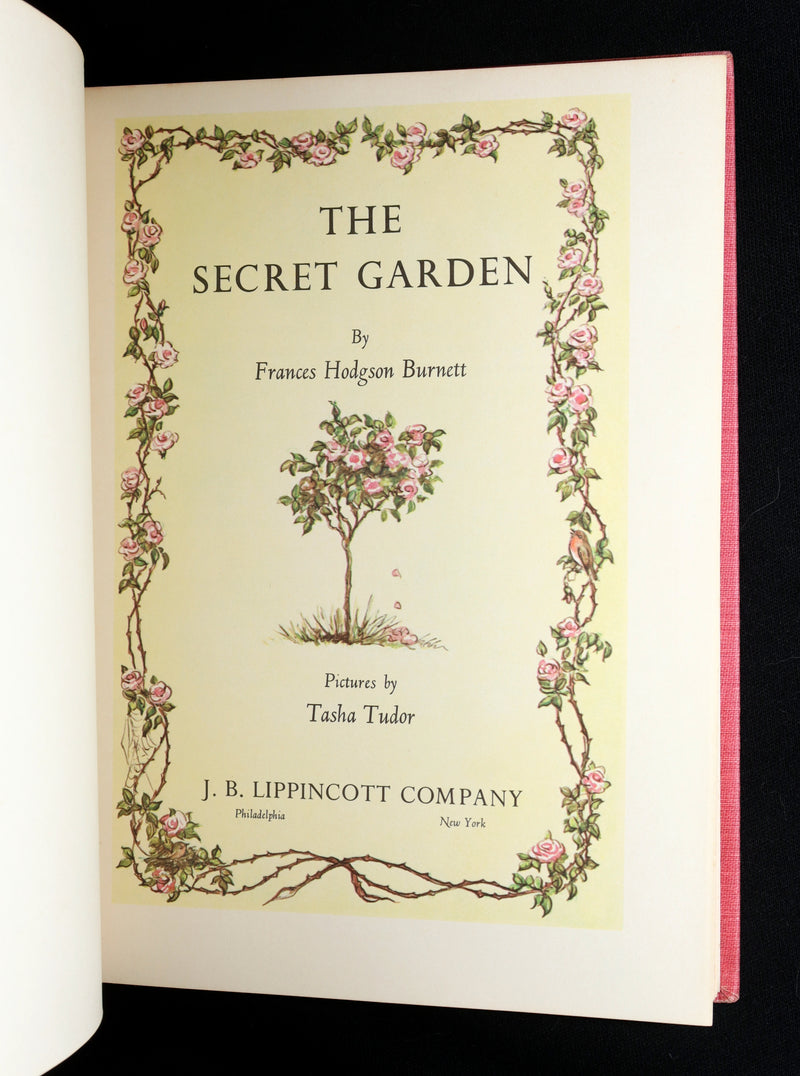1962 First Illustrated Edition by Tasha Tudor - The Secret Garden