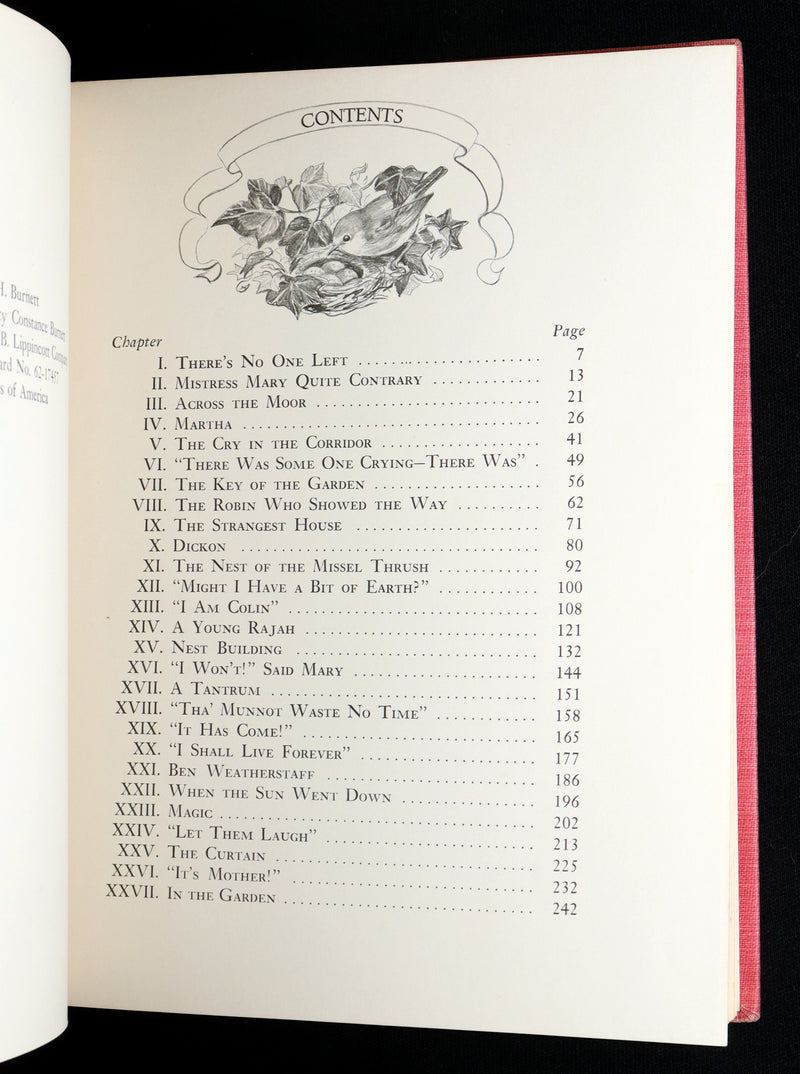 1962 First Illustrated Edition by Tasha Tudor - The Secret Garden