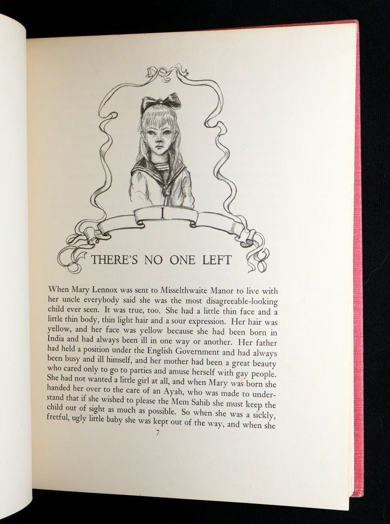 1962 First Illustrated Edition by Tasha Tudor - The Secret Garden