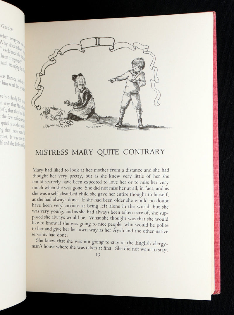 1962 First Illustrated Edition by Tasha Tudor - The Secret Garden