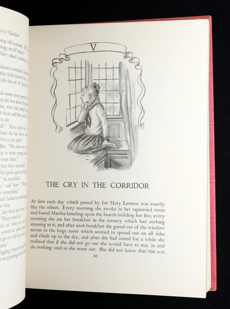 1962 First Illustrated Edition by Tasha Tudor - The Secret Garden
