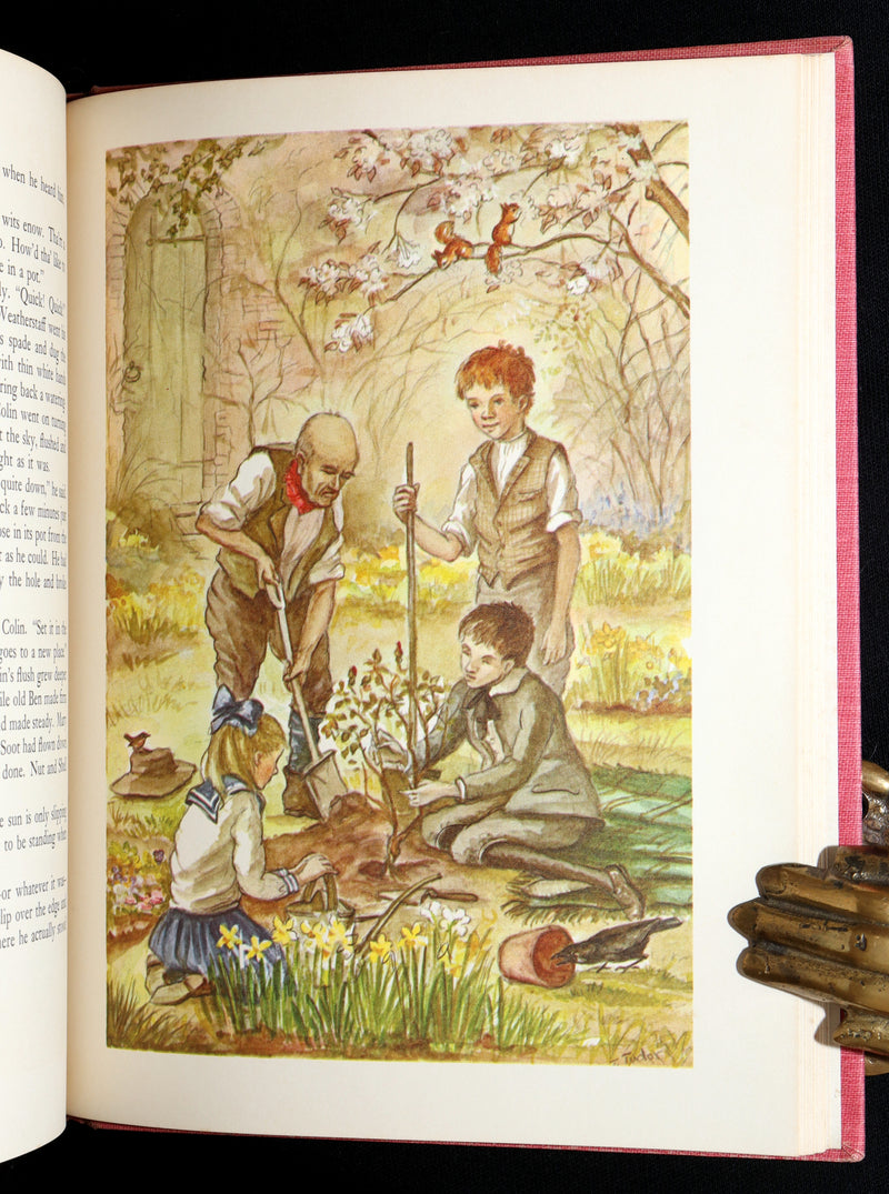 1962 First Illustrated Edition by Tasha Tudor - The Secret Garden