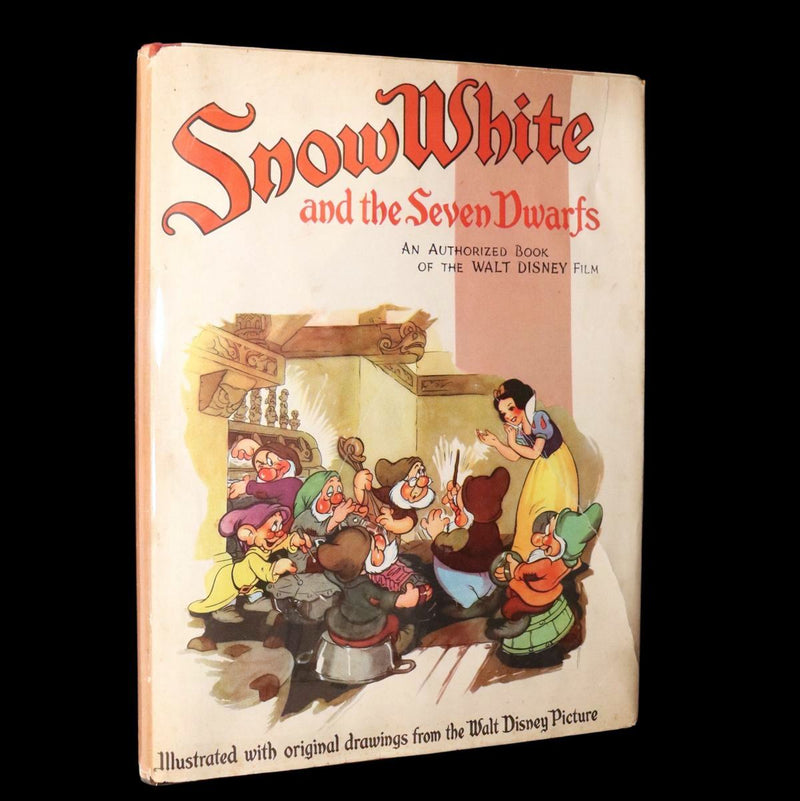 1938 Scarce  1stED with Dust Jacket - Walt Disney Snow White and the Seven Dwarfs