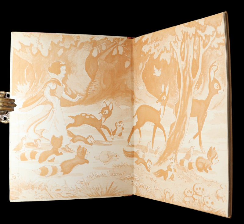1938 Scarce  1stED with Dust Jacket - Walt Disney Snow White and the Seven Dwarfs