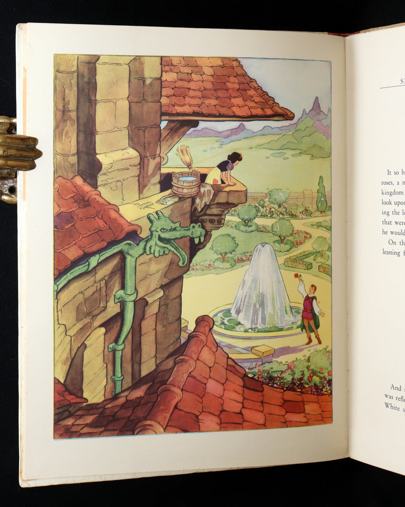 1938 Scarce  1stED with Dust Jacket - Walt Disney Snow White and the Seven Dwarfs