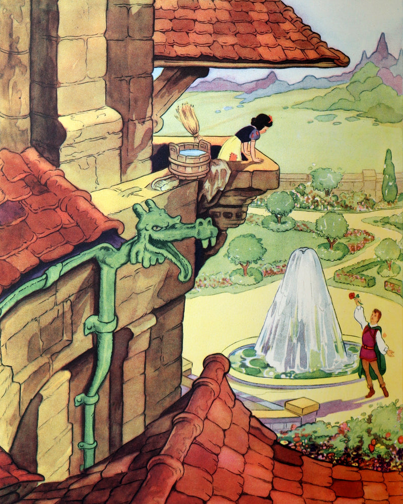 1938 Scarce  1stED with Dust Jacket - Walt Disney Snow White and the Seven Dwarfs