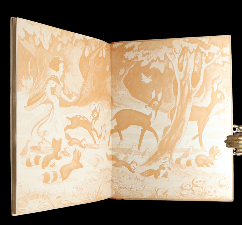 1938 Scarce  1stED with Dust Jacket - Walt Disney Snow White and the Seven Dwarfs