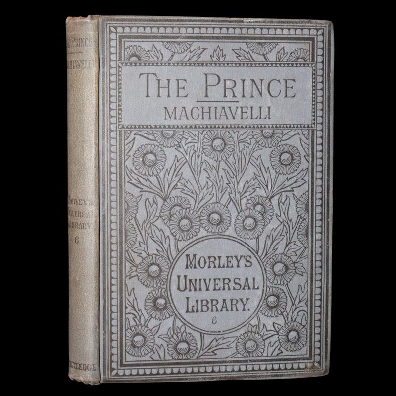 1893 Rare Book - The Prince From the Italian of Nicolo Michiavelli