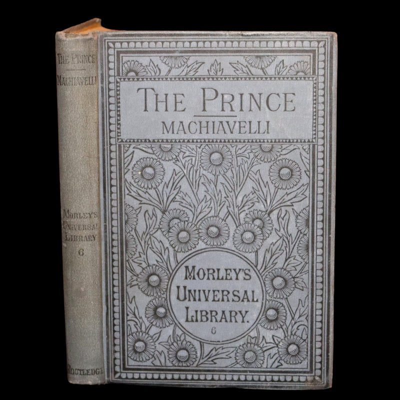 1893 Rare Book - The Prince From the Italian of Nicolo Michiavelli