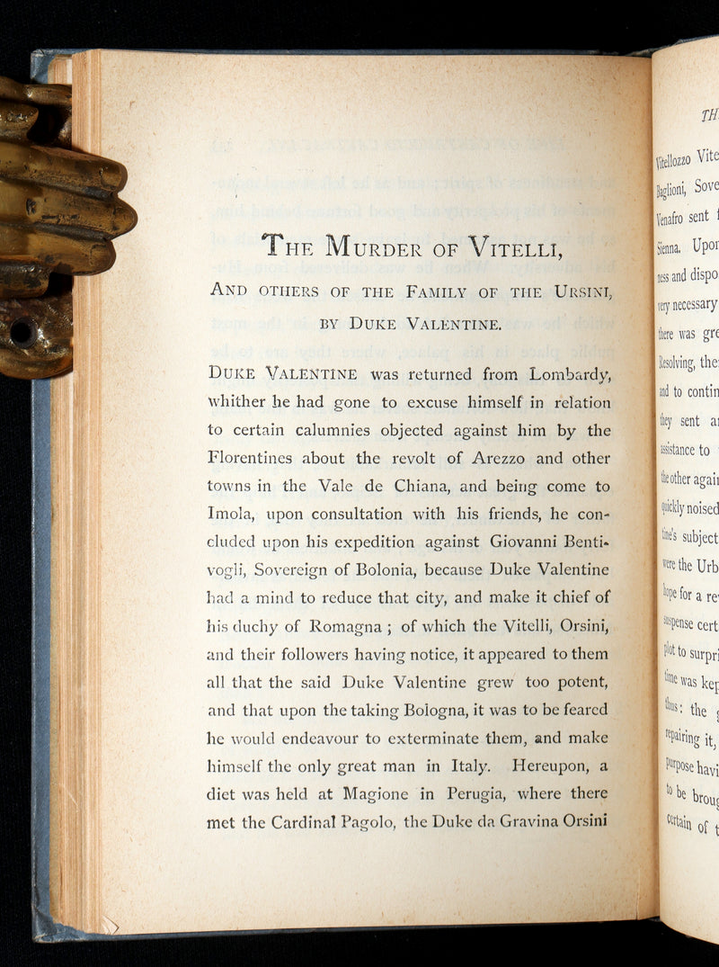 1893 Rare Book - The Prince From the Italian of Nicolo Michiavelli