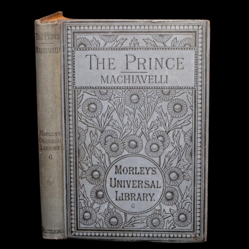 1893 Rare Book - The Prince From the Italian of Nicolo Michiavelli
