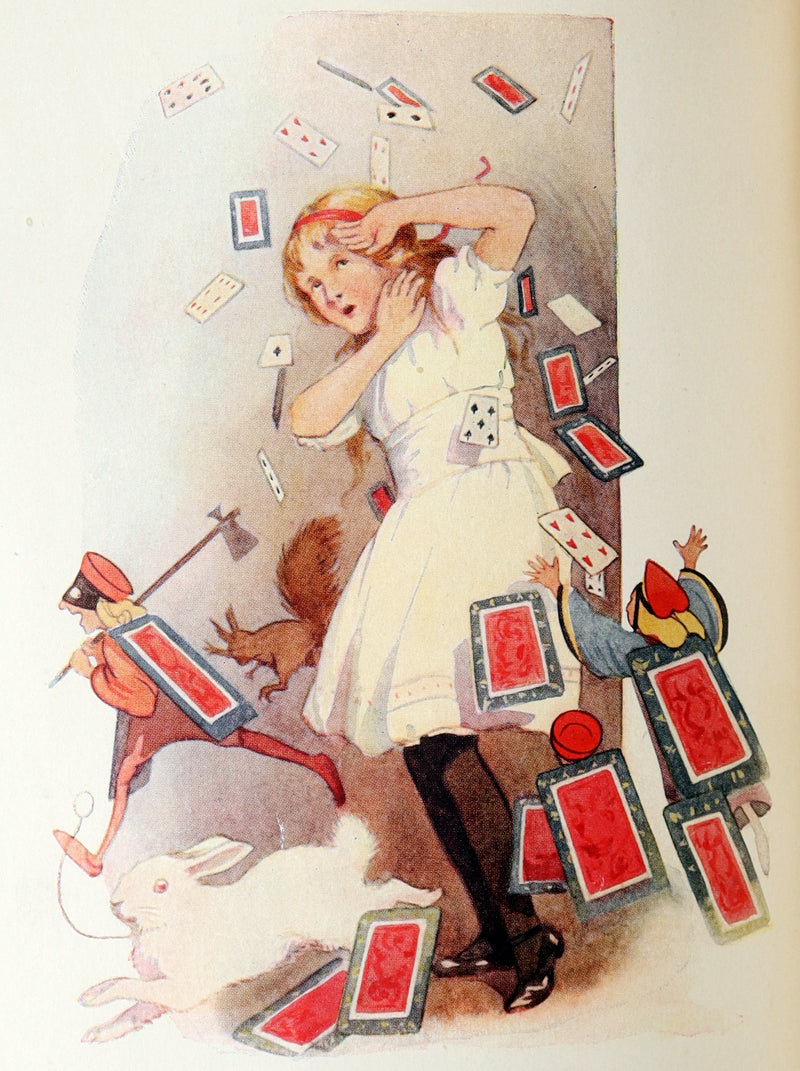 1920 Rare Book - Alice in Wonderland illustrated by Margaret W. Tarrant
