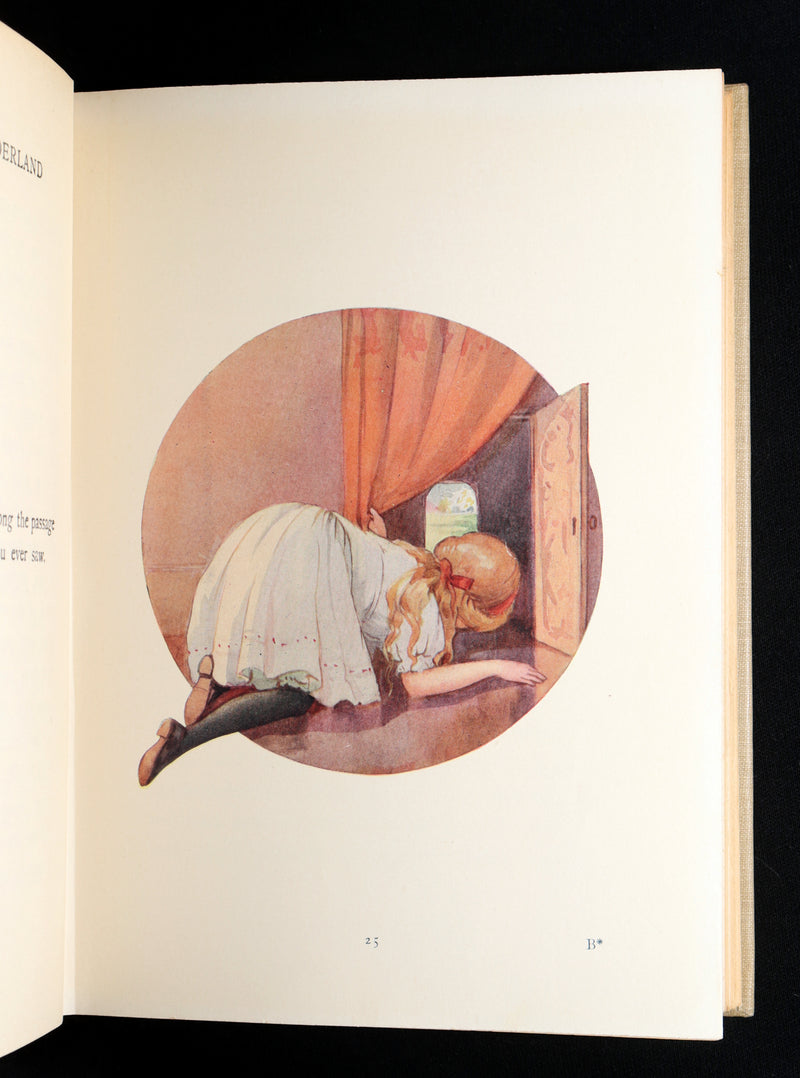 1920 Rare Book - Alice in Wonderland illustrated by Margaret W. Tarrant
