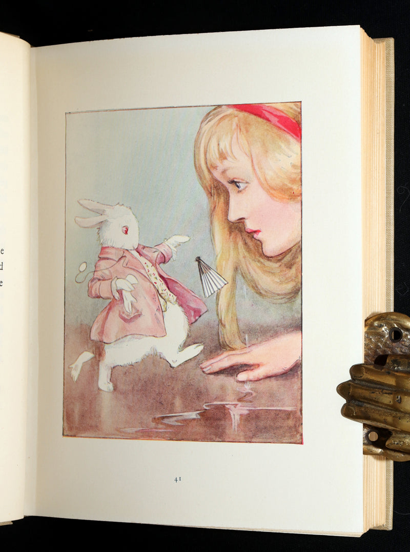 1920 Rare Book - Alice in Wonderland illustrated by Margaret W. Tarrant