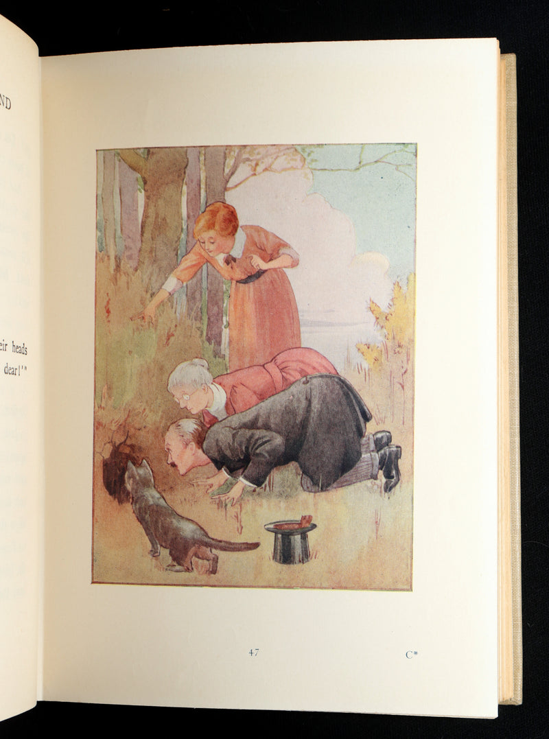 1920 Rare Book - Alice in Wonderland illustrated by Margaret W. Tarrant