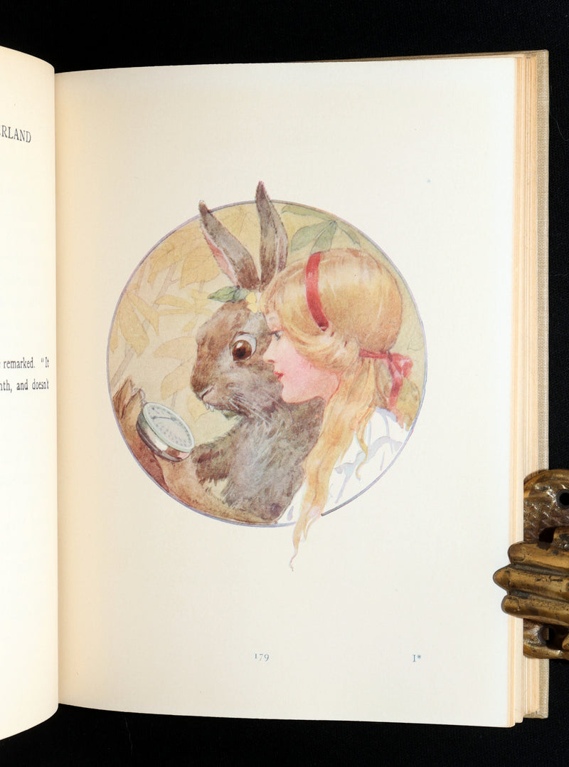 1920 Rare Book - Alice in Wonderland illustrated by Margaret W. Tarrant