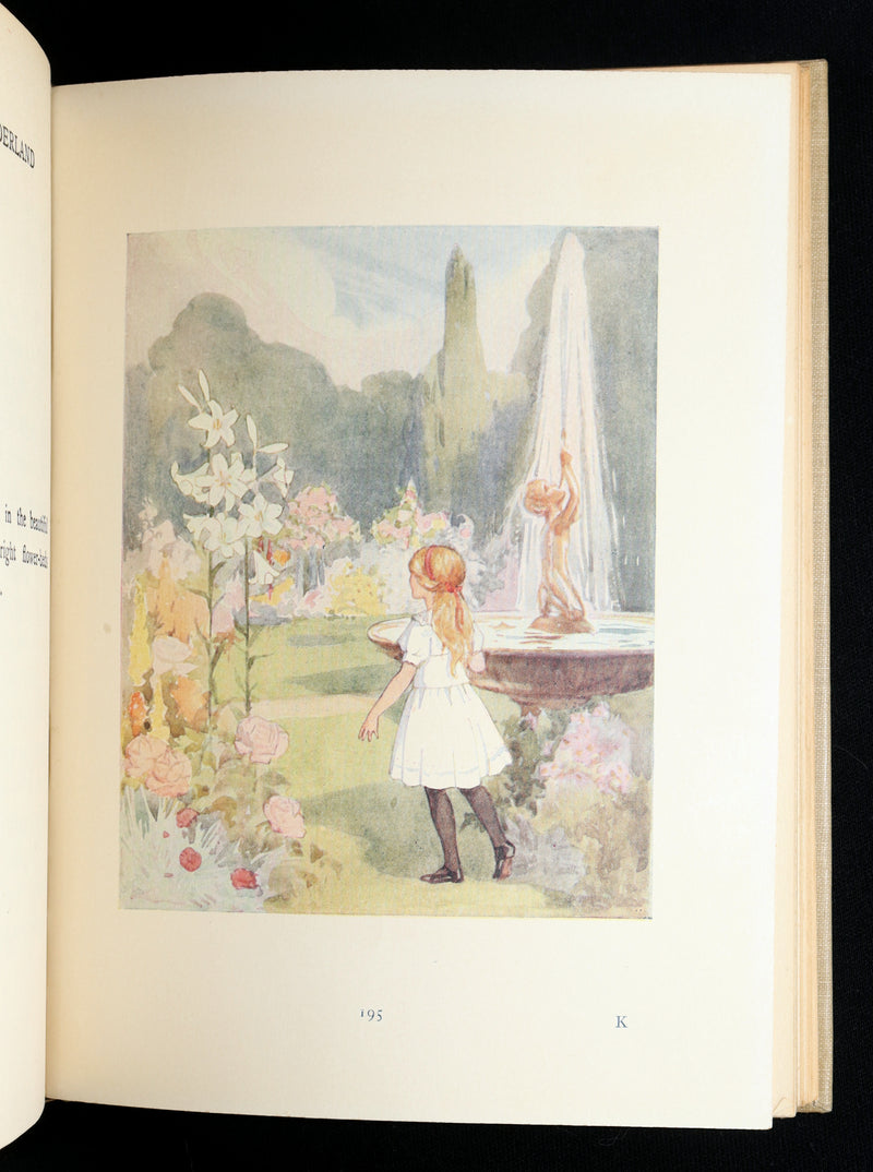 1920 Rare Book - Alice in Wonderland illustrated by Margaret W. Tarrant