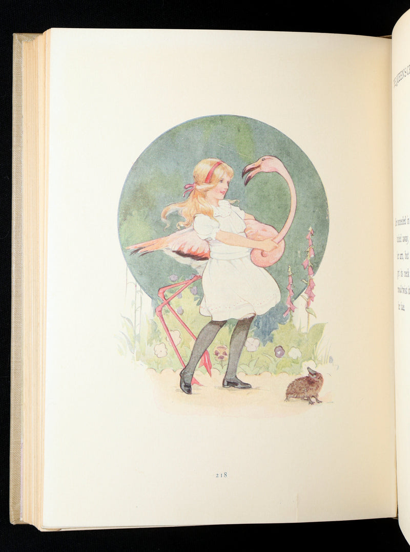 1920 Rare Book - Alice in Wonderland illustrated by Margaret W. Tarrant