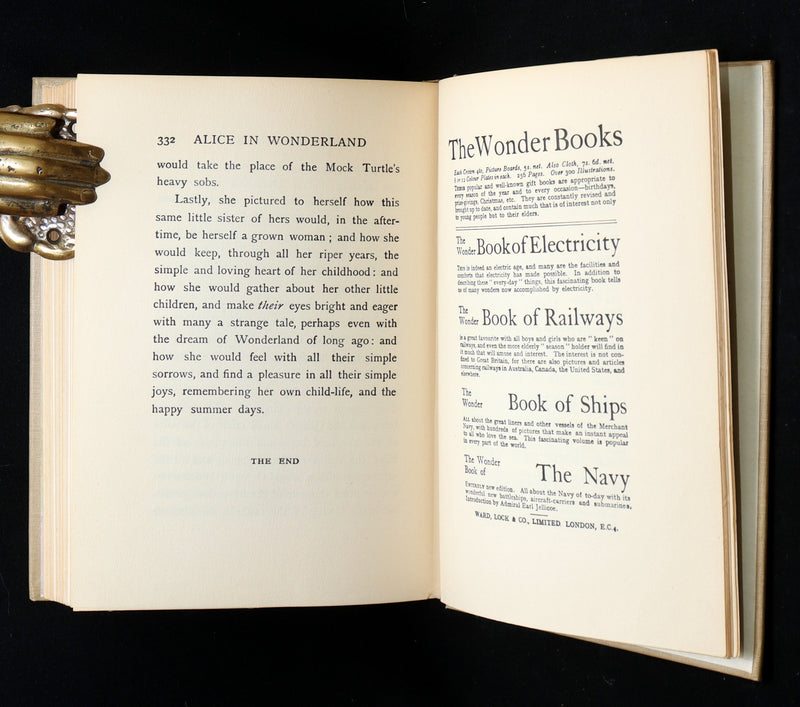 1920 Rare Book - Alice in Wonderland illustrated by Margaret W. Tarrant