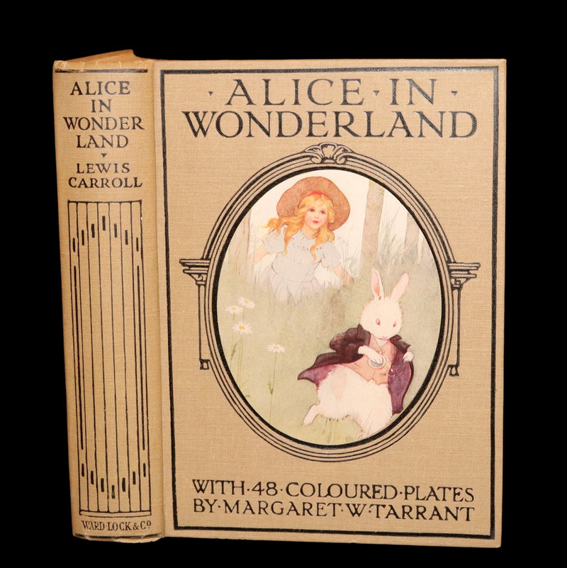 1920 Rare Book - Alice in Wonderland illustrated by Margaret W. Tarrant