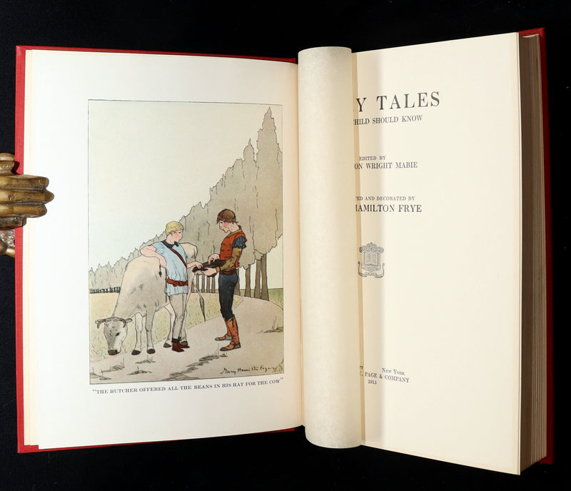 1915 Rare Book - Fairy Tales Every Child Should Know by Mary Hamilton Frye