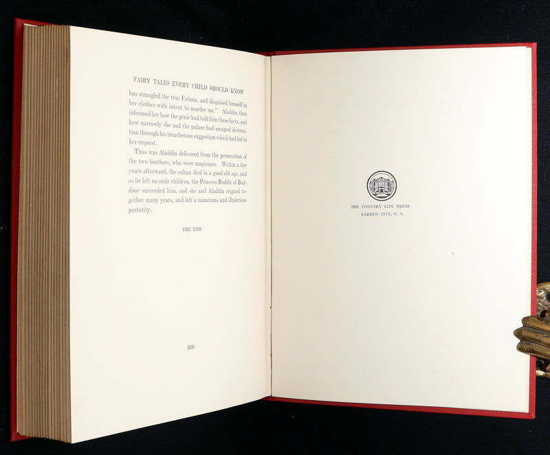 1915 Rare Book - Fairy Tales Every Child Should Know by Mary Hamilton Frye