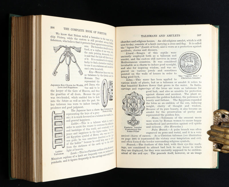 1930 Rare Book - The Complete Book of Fortune, Occult Sciences And Divination