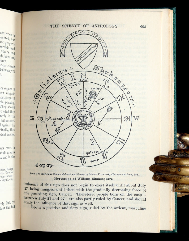 1930 Rare Book - The Complete Book of Fortune, Occult Sciences And Divination