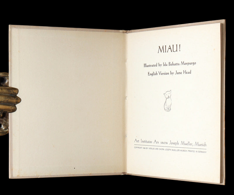 1936 Scarce First English Edition - MIAU! illustrated by Ida Bohatta Morpurgo
