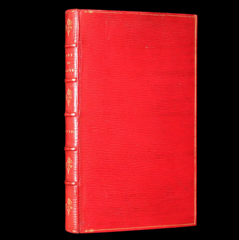 1910 Scarce Book bound by Root - Ovid's Art and Remedy of Love