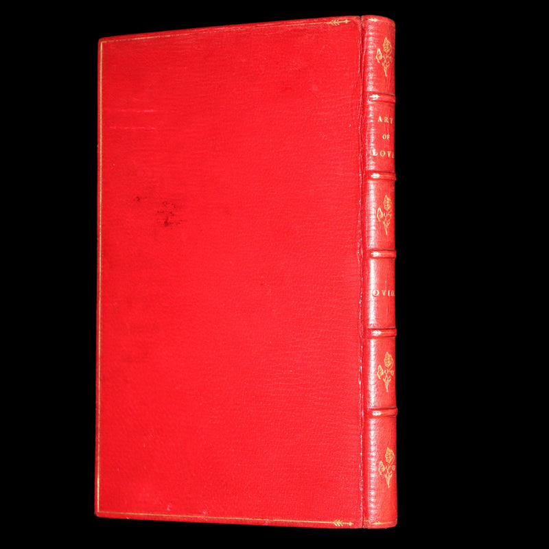 1910 Scarce Book bound by Root - Ovid's Art and Remedy of Love
