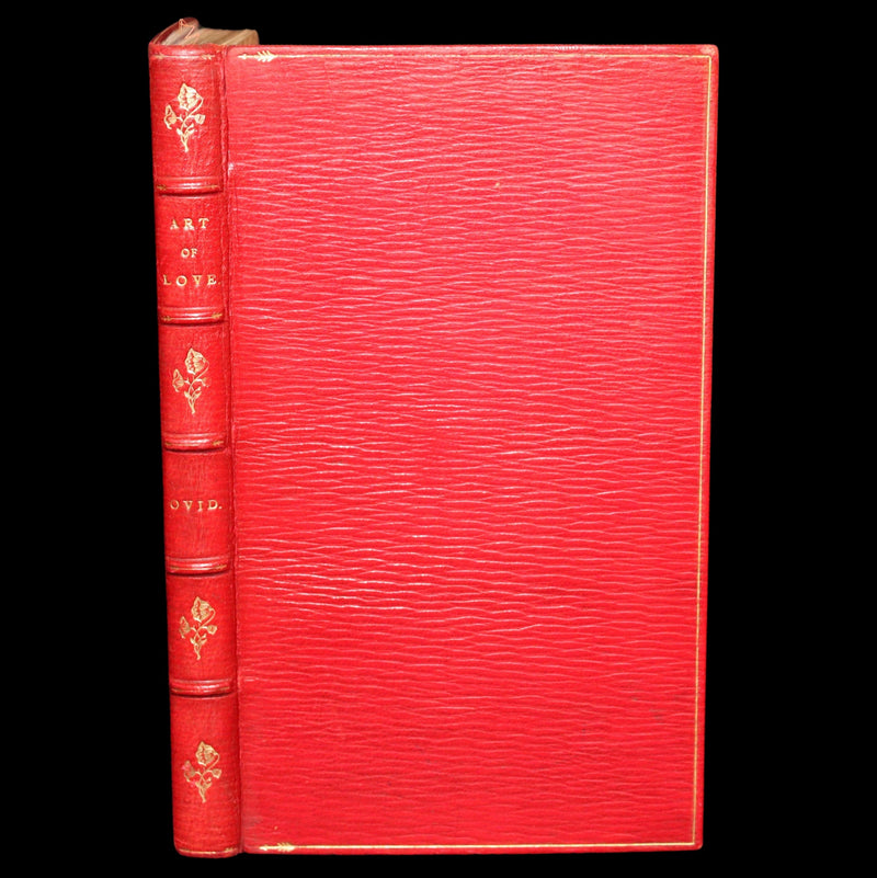 1910 Scarce Book bound by Root - Ovid's Art and Remedy of Love