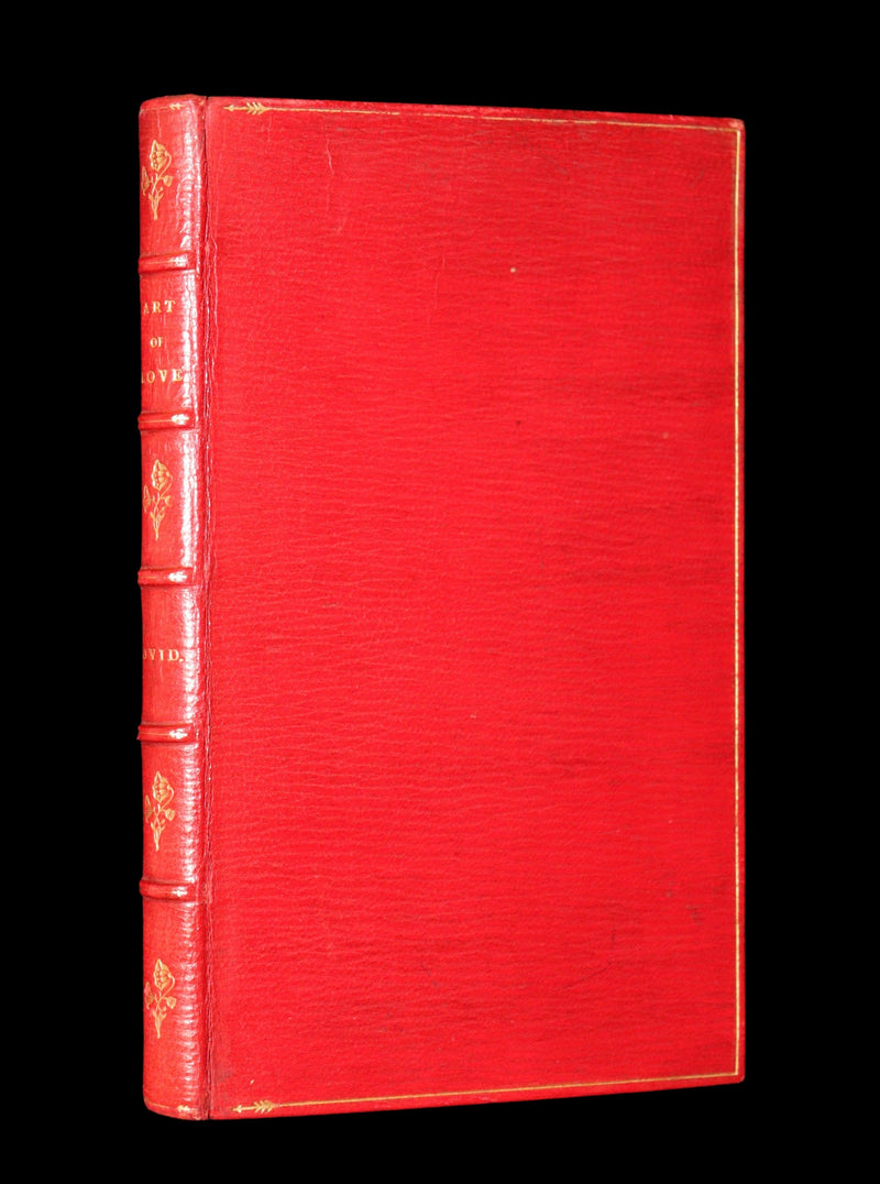 1910 Scarce Book bound by Root - Ovid's Art and Remedy of Love